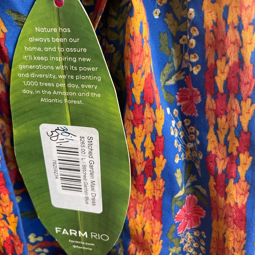 Floral Multicolor Maxi Dress - Picture 3 of 4